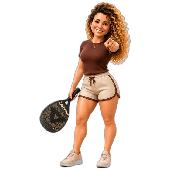 Mascote da Vanessa apontando para o investimento da consultoria